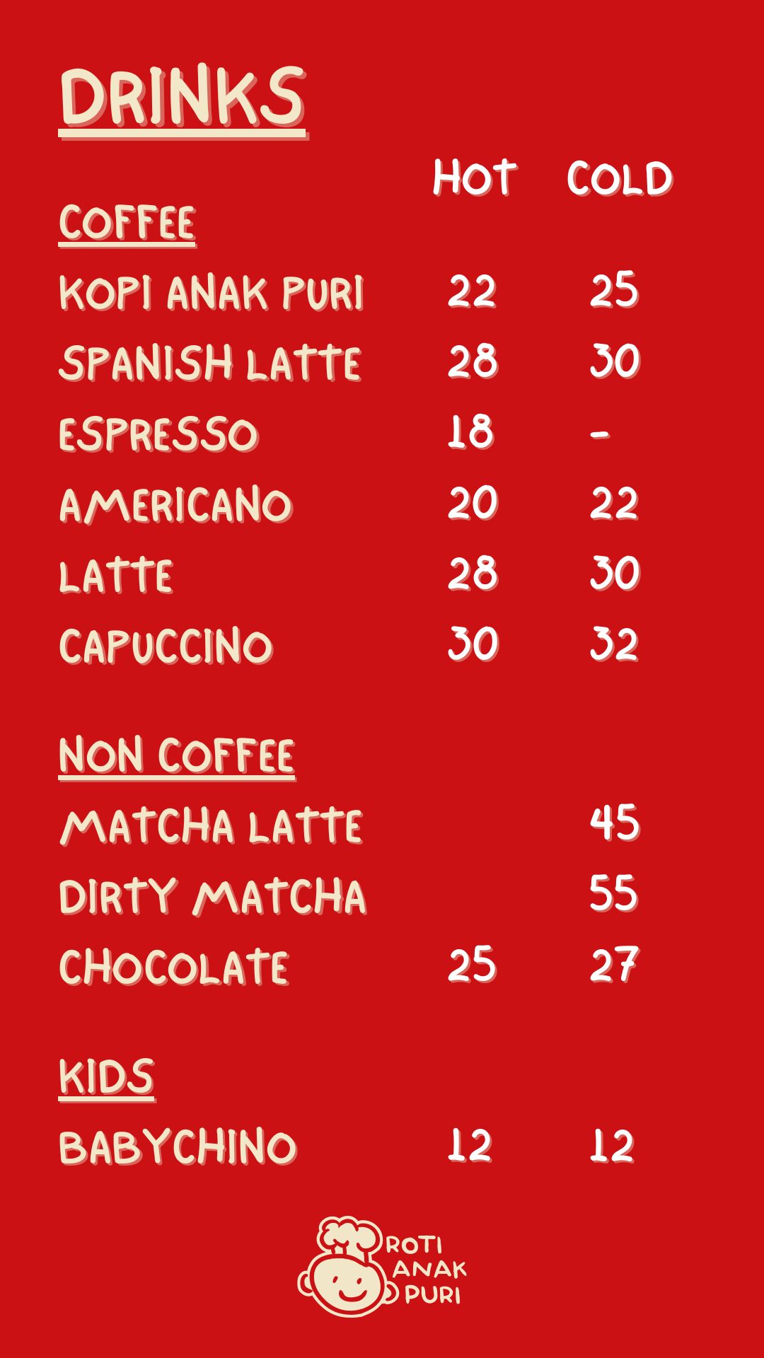 Menu Minuman halaman 1